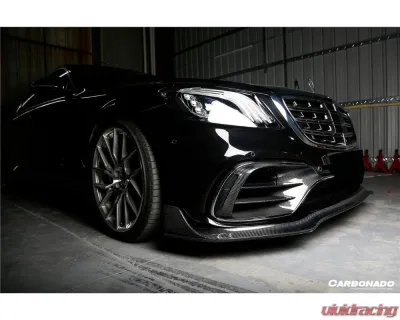 Carbonado CFRP MSY Style Front Bumper Vents Mercedes-Benz S63 AMG 2017-2020 - CFOD-W222MSY-FBV