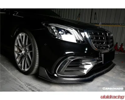 Carbonado CFRP MSY Style Front Bumper Vents Mercedes-Benz S63 AMG 2017-2020 - CFOD-W222MSY-FBV