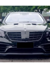 Mercedes-Benz S63 AMG 2017-2020 CFRP MSY Style Carbon Fiber Front Lip W222.2 Sedan                                     - CFOD-W222MSY-FL - Image 6