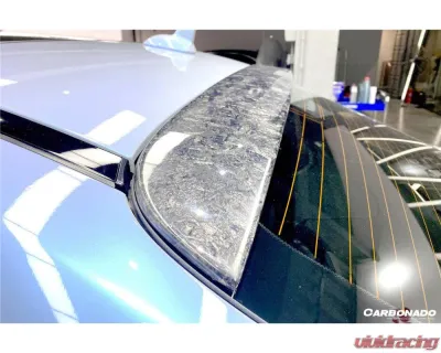 Mercedes-Benz S63 AMG W222 Sedan 2014-2020 CFRP MSY Style Carbon Fiber Roof Spoiler - CFOD-W222MSY-RS