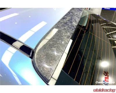 Mercedes-Benz S63 AMG W222 Sedan 2014-2020 CFRP MSY Style Carbon Fiber Roof Spoiler - CFOD-W222MSY-RS