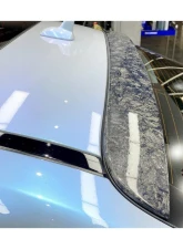 Mercedes-Benz S63 AMG W222 Sedan 2014-2020 CFRP MSY Style Carbon Fiber Roof Spoiler                                     - CFOD-W222MSY-RS - Image 5