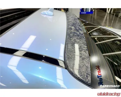 Mercedes-Benz S63 AMG W222 Sedan 2014-2020 CFRP MSY Style Carbon Fiber Roof Spoiler - CFOD-W222MSY-RS