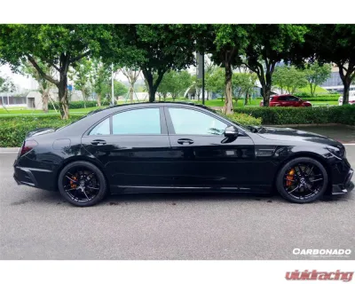 Mercedes-Benz S63 AMG 2014-2020 Carbonado CFRP MSY Style Trunk Spoiler W222 - CFOD-W222MSY-TS