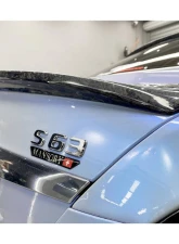Mercedes-Benz S63 AMG 2014-2020 Carbonado CFRP MSY Style Trunk Spoiler W222                                     - CFOD-W222MSY-TS - Image 4