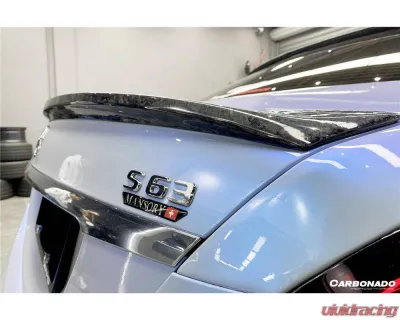 Mercedes-Benz S63 AMG 2014-2020 Carbonado CFRP MSY Style Trunk Spoiler W222 - CFOD-W222MSY-TS
