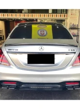 Mercedes-Benz S63 AMG 2014-2020 Carbonado CFRP MSY Style Trunk Spoiler W222                                     - CFOD-W222MSY-TS - Image 8
