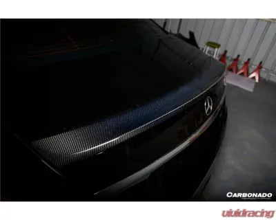 Mercedes-Benz S63 AMG 2014-2020 Carbonado CFRP MSY Style Trunk Spoiler W222 - CFOD-W222MSY-TS
