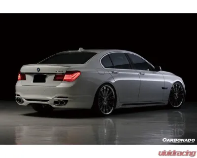Carbonado CFRP WD Style Roof Spoiler for BMW 7 Series F01 2009-2015, Part RS01F122 - CFRS01F122