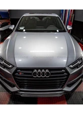 Carbonado Carbon Fiber Front Lip for Audi B9 A4 Sport & S4 2017-2018, MD Style                                     - CFS4-OD-MD-FL - Image 11