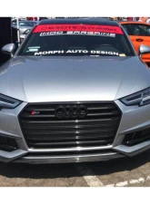 Carbonado Carbon Fiber Front Lip for Audi B9 A4 Sport & S4 2017-2018, MD Style                                     - CFS4-OD-MD-FL - Image 14