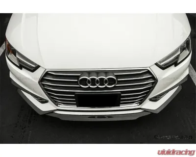 Carbonado Carbon Fiber Front Lip for Audi B9 A4 Sport & S4 2017-2018, MD Style - CFS4-OD-MD-FL