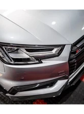 Carbonado Carbon Fiber Front Lip for Audi B9 A4 Sport & S4 2017-2018, MD Style                                     - CFS4-OD-MD-FL - Image 8
