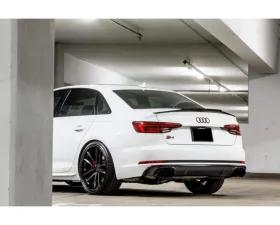 Carbonado CFRP MD Style Rear Lip Diffuser Audi B9 A4 Sport | S4 2017-2018