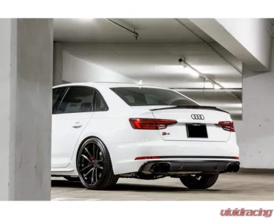 Carbonado CFRP MD Style Rear Lip Diffuser Audi B9 A4 Sport | S4 2017-2018 - CFS4-OD-MD-RL