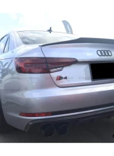 Carbonado CFRP MD Style Rear Lip Diffuser Audi B9 A4 Sport | S4 2017-2018                                     - CFS4-OD-MD-RL - Image 2