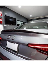 Carbonado Carbon Fiber MD Style Trunk Spoiler for Audi B9 A4 Sport & S4 2017-2018                                     - CFS4-OD-MD-TS - Image 4