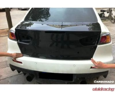 Carbonado CFRP OEM Style Trunk Mitsubishi Lancer Evolution 10 2008-2016 - CFT3345
