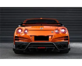Carbonado PCF Rear Bumper w/ Diffuser Undertray & Fins