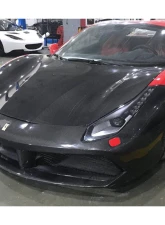 Carbonado 1x1CFRP OE Style Hood Ferrari 488 GTB | Spyder 2015-2020                                     - 1X1CF9503OE.H - Image 12