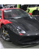 Carbonado 1x1CFRP OE Style Hood Ferrari 488 GTB | Spyder 2015-2020                                     - 1X1CF9503OE.H - Image 13