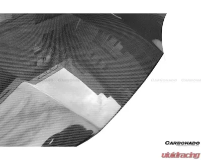 Carbonado 1x1CFRP OE Style Hood Ferrari 488 GTB | Spyder 2015-2020 - 1X1CF9503OE.H