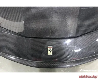 Carbonado 1x1CFRP OE Style Hood Ferrari 488 GTB | Spyder 2015-2020 - 1X1CF9503OE.H