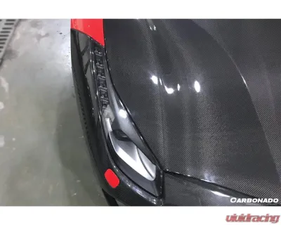 Carbonado 1x1CFRP OE Style Hood Ferrari 488 GTB | Spyder 2015-2020 - 1X1CF9503OE.H