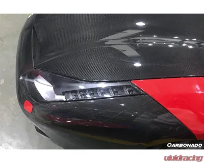 Carbonado 1x1CFRP OE Style Hood Ferrari 488 GTB | Spyder 2015-2020 - 1X1CF9503OE.H