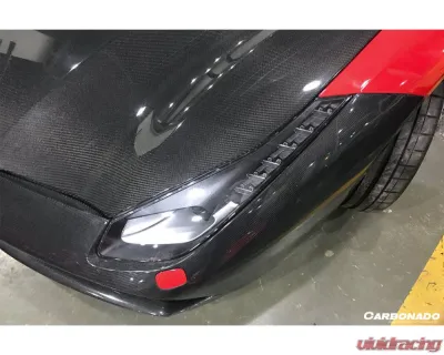 Carbonado 1x1CFRP OE Style Hood Ferrari 488 GTB | Spyder 2015-2020 - 1X1CF9503OE.H