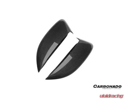 Carbonado DryCF GT4 Style Quarter Panel Side Scoops Porsche 718 Cayman | Boxster 2017-2023 - DRYCF718-KG-GT4-QPS