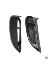 Carbonado DryCF GT4 Style Quarter Panel Side Scoops Porsche 718 Cayman | Boxster 2017-2023                                     - DRYCF718-KG-GT4-QPS - Image 4