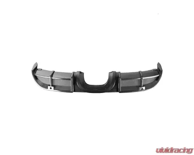 Carbonado DryCF GT4 Style Rear Diffuser Lip Porsche 718 Cayman | Boxster 2017-2023 - DRYCF718-KG-GT4-RDML