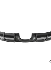 Carbonado DryCF GT4 Style Rear Diffuser Lip Porsche 718 Cayman | Boxster 2017-2023                                     - DRYCF718-KG-GT4-RDML - Image 2