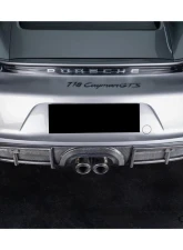 Carbonado DryCF GT4 Style Rear Diffuser Lip Porsche 718 Cayman | Boxster 2017-2023                                     - DRYCF718-KG-GT4-RDML - Image 14