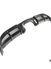 Carbonado DryCF GT4 Style Rear Diffuser Lip Porsche 718 Cayman | Boxster 2017-2023                                     - DRYCF718-KG-GT4-RDML - Image 5