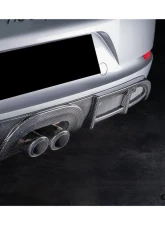 Carbonado DryCF GT4 Style Rear Diffuser Lip Porsche 718 Cayman | Boxster 2017-2023                                     - DRYCF718-KG-GT4-RDML - Image 10