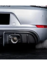 Carbonado DryCF GT4 Style Rear Diffuser Lip Porsche 718 Cayman | Boxster 2017-2023                                     - DRYCF718-KG-GT4-RD - Image 12