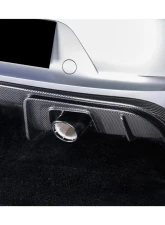 Carbonado DryCF GT4 Style Rear Diffuser Lip Porsche 718 Cayman | Boxster 2017-2023                                     - DRYCF718-KG-GT4-RD - Image 9