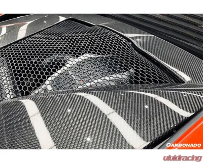 Carbonado DryCF OEM Style Rear Engine Trunk McLaren 540C | 570S Coupe 2015-2020 - DRYCF8004-T