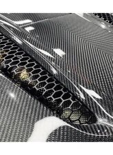 Carbonado DryCF OEM Style Rear Engine Trunk McLaren 540C | 570S Coupe 2015-2020                                     - DRYCF8004-T - Image 13