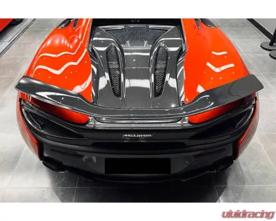 Carbonado DryCF OEM Style Rear Engine Trunk McLaren 540C | 570S Coupe 2015-2020 - DRYCF8004-T