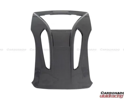 Carbonado DryCF OEM Style Rear Engine Trunk McLaren 540C | 570S Coupe 2015-2020 - DRYCF8004-T