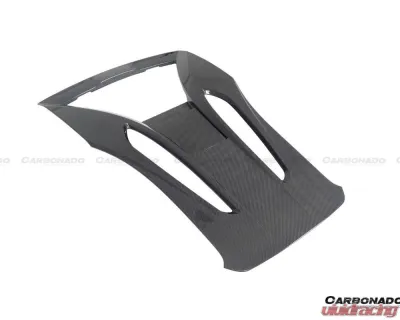 Carbonado DryCF OEM Style Rear Engine Trunk McLaren 540C | 570S Coupe 2015-2020 - DRYCF8004-T