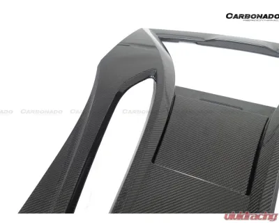 Carbonado DryCF OEM Style Rear Engine Trunk McLaren 540C | 570S Coupe 2015-2020 - DRYCF8004-T