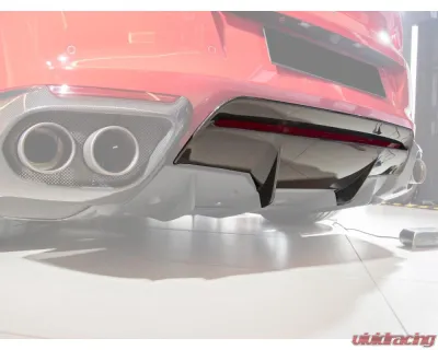 Carbonado DryFGCF OEM Style Rear Lip Ferrari 812 Superfast | GTS 2017-2024 - DRYFGCF812-MAN-RL