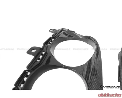 Carbonado DryCF OEM Style Taillights Surround Satellites Ferrari 812 Superfast 2017-2024 - DRYCF812-TLSS