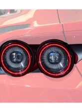 Carbonado DryCF OEM Style Taillights Surround Satellites Ferrari 812 Superfast 2017-2024                                     - DRYCF812-TLSS - Image 7