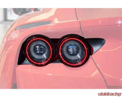 Carbonado DryCF OEM Style Taillights Surround Satellites Ferrari 812 Superfast 2017-2024 - DRYCF812-TLSS