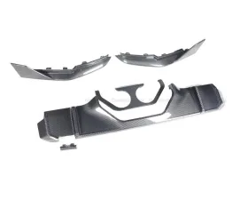 Carbonado DryCF MP Style Middle Rear Lip w/ Caps BMW M4 2021+